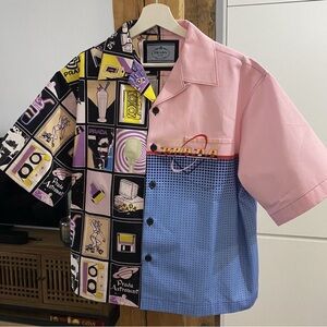 Men’s Prada Bowling Shirt - XS
